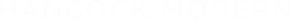 Hancock Modern Logo
