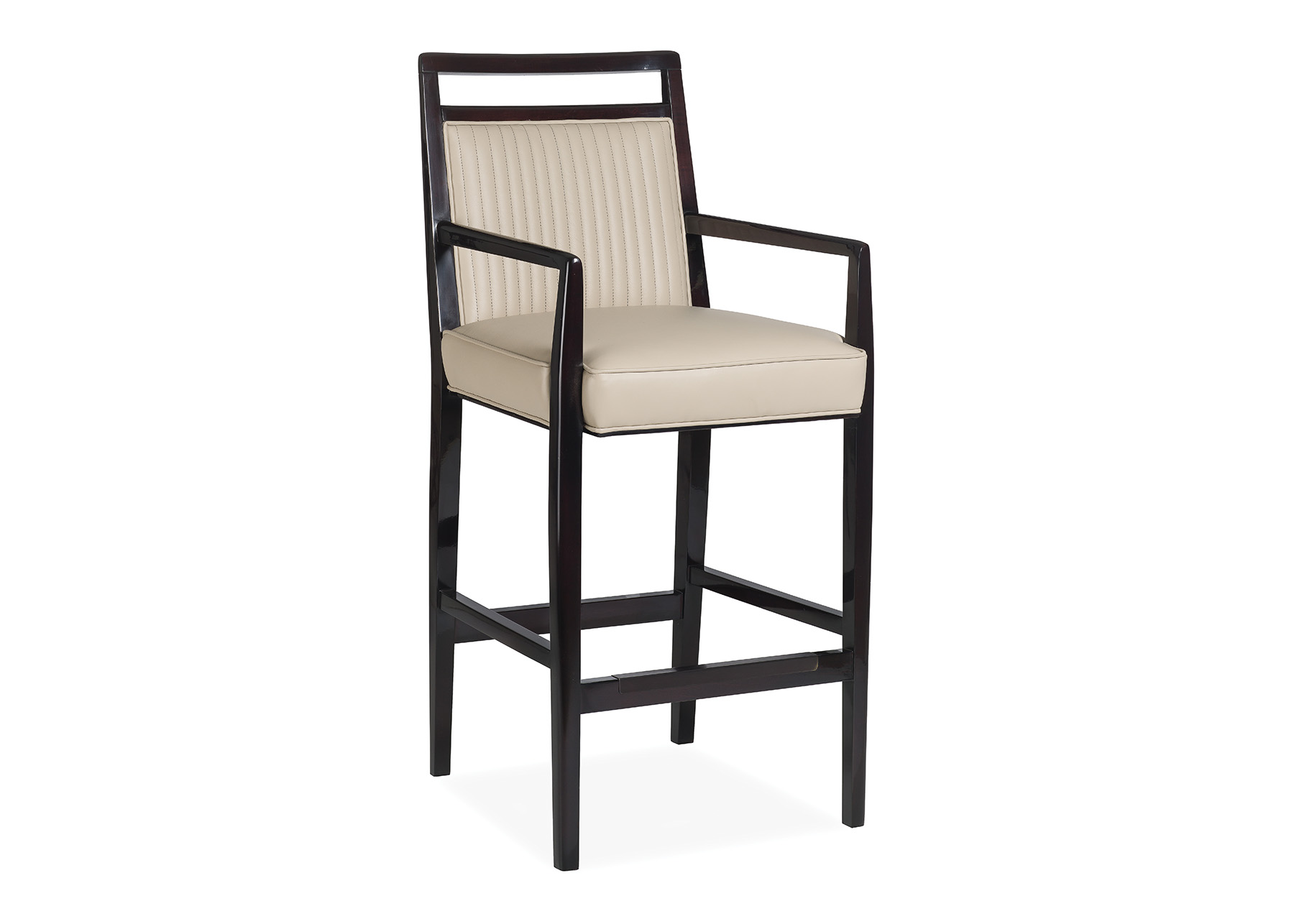 AVRILL CHANNEL QUILTED BAR STOOL
