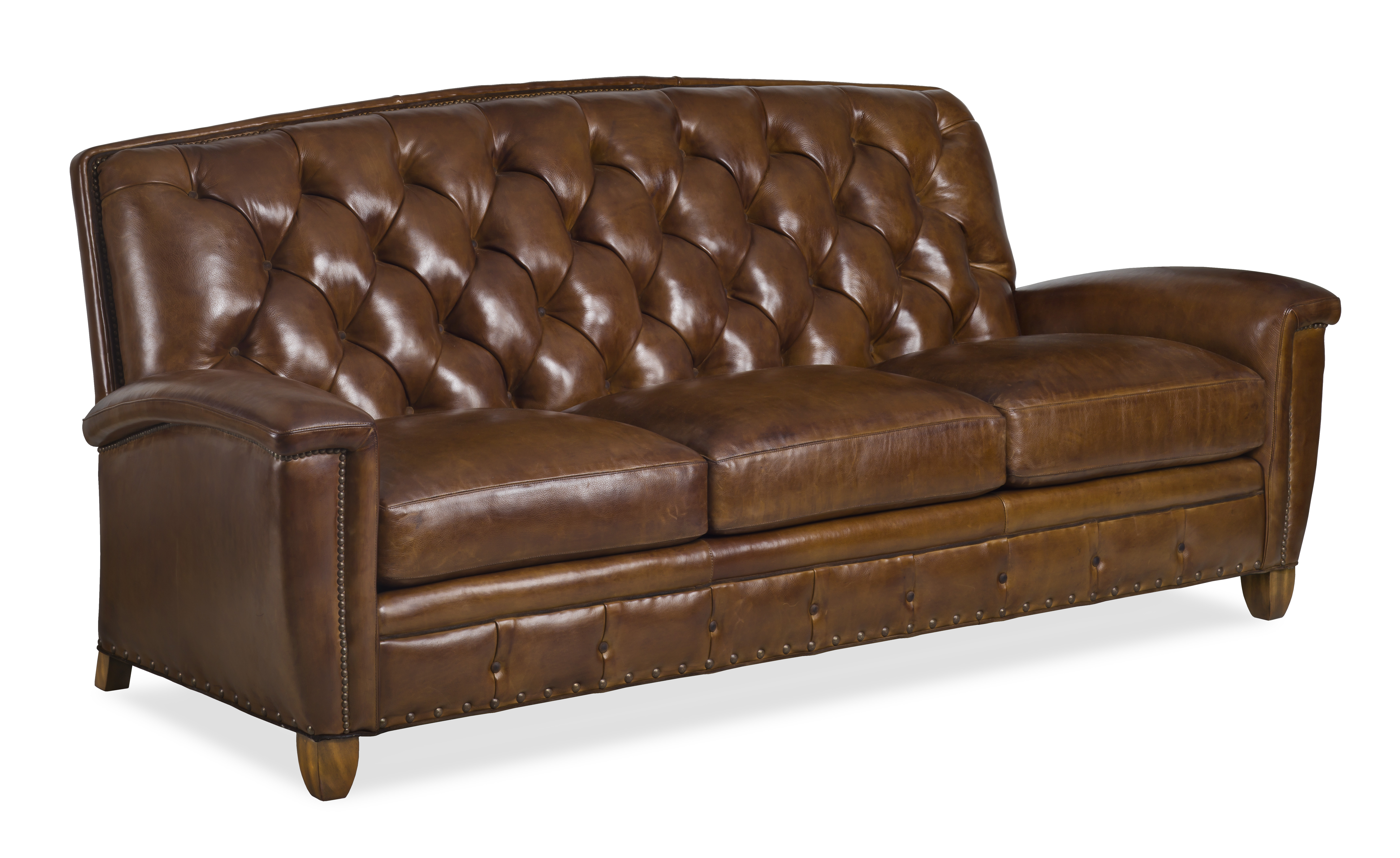 FRENCH CURVE SOFA WITH LACING
