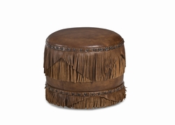 MARGO FRINGED OTTOMAN