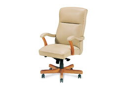 BAILEY HIGH BACK PNEUMATIC LIFT SWIVEL TILT CHAIR