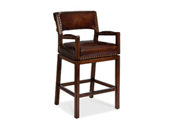 STEELE FARM SWIVEL BAR STOOL