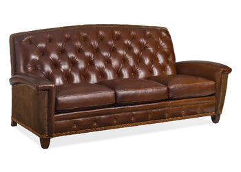 FRENCH CURVE SOFA WITH LACING