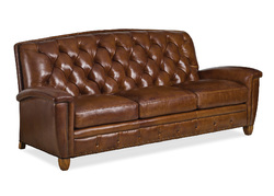 FRENCH CURVE TUFTED SOFA