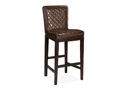 MIRAD QUILTED SWIVEL COUNTER STOOL