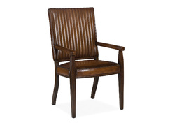 DAVENPORT CHANNEL BACK DINING ARM CHAIR